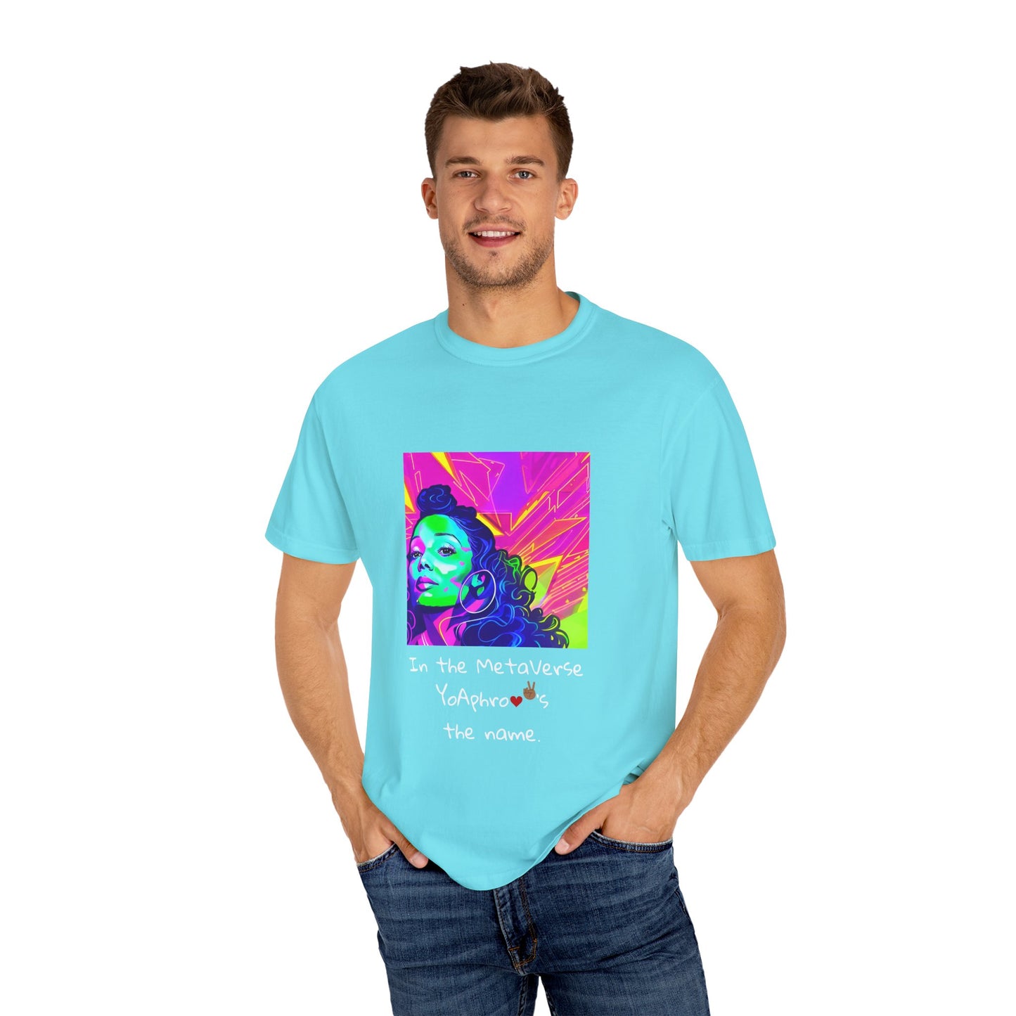 Vibrant Graphic Tee: Love & Peace Edition, Unisex T-Shirt, Colorful Apparel, Trendy Streetwear, Unique Gift, Casual Wear