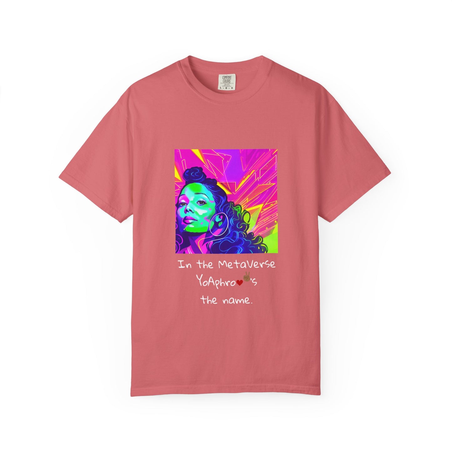 Vibrant Graphic Tee: Love & Peace Edition, Unisex T-Shirt, Colorful Apparel, Trendy Streetwear, Unique Gift, Casual Wear