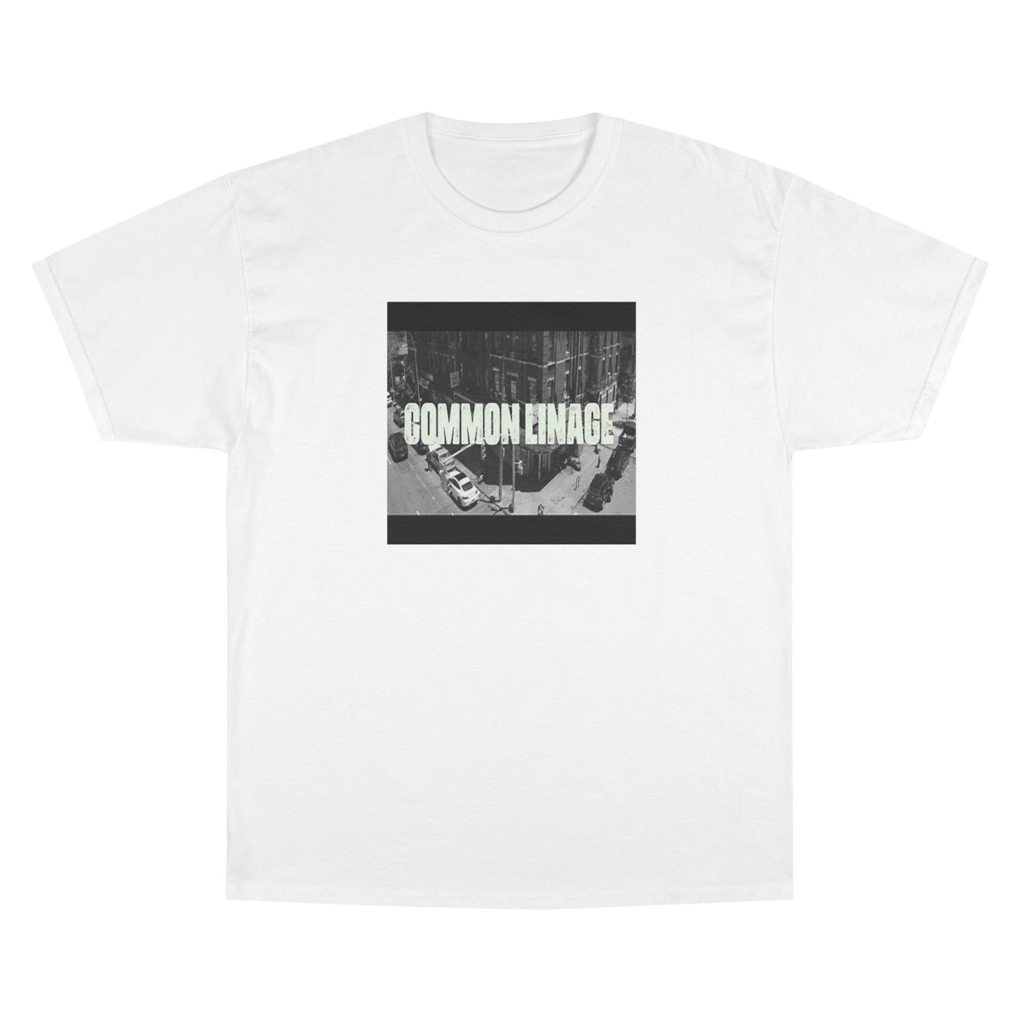 Common Lineage White Champion Tee