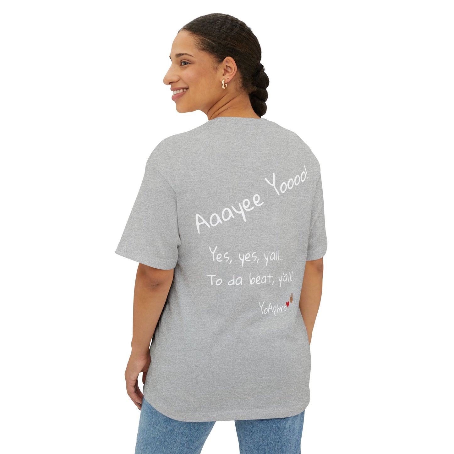 Hip Hop Unisex Oversized Boxy Tee, Streetwear T-Shirt, Music Lover Gift, Casual Style Top, Festival Apparel
