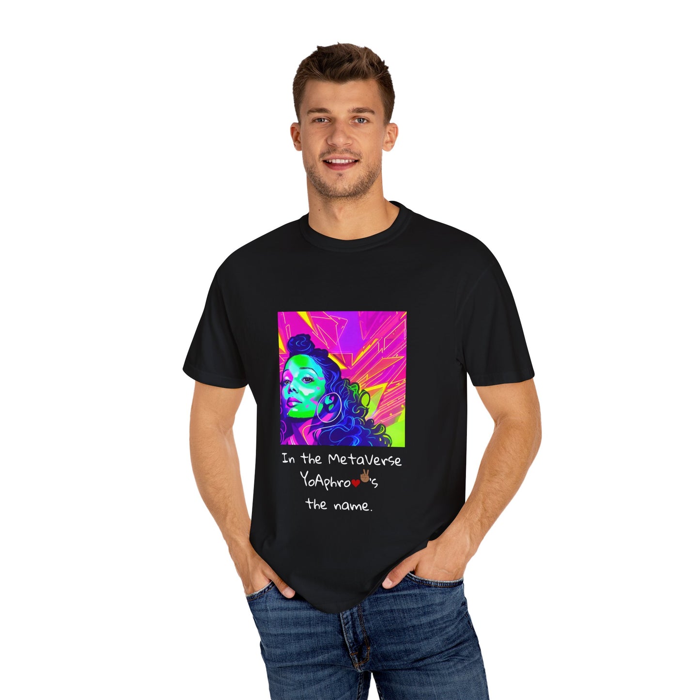 Vibrant Graphic Tee: Love & Peace Edition, Unisex T-Shirt, Colorful Apparel, Trendy Streetwear, Unique Gift, Casual Wear