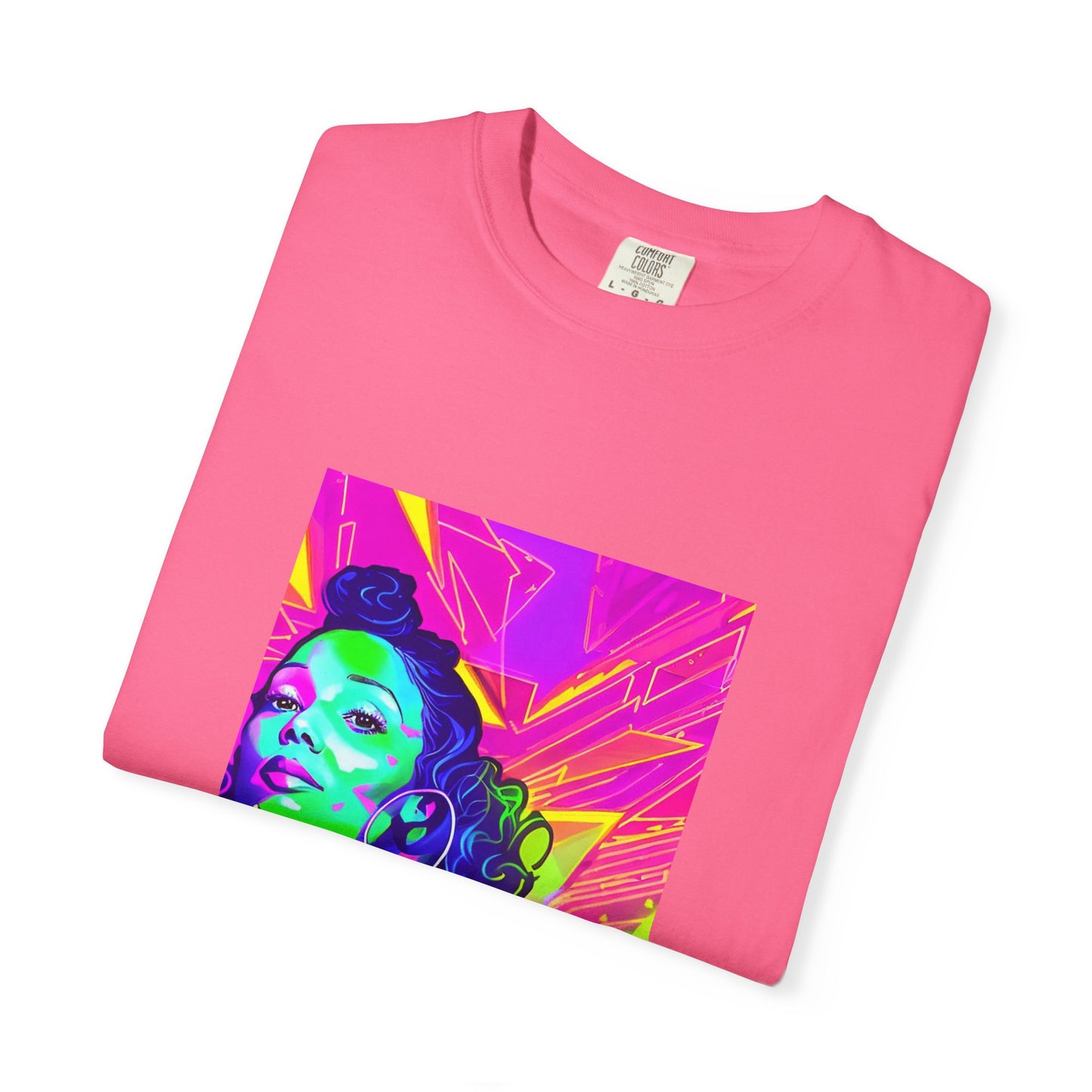 Vibrant Graphic Tee: Love & Peace Edition, Unisex T-Shirt, Colorful Apparel, Trendy Streetwear, Unique Gift, Casual Wear