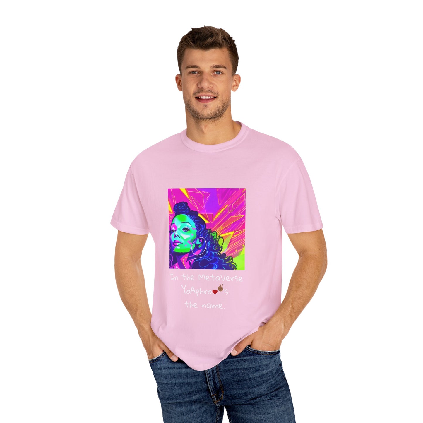 Vibrant Graphic Tee: Love & Peace Edition, Unisex T-Shirt, Colorful Apparel, Trendy Streetwear, Unique Gift, Casual Wear