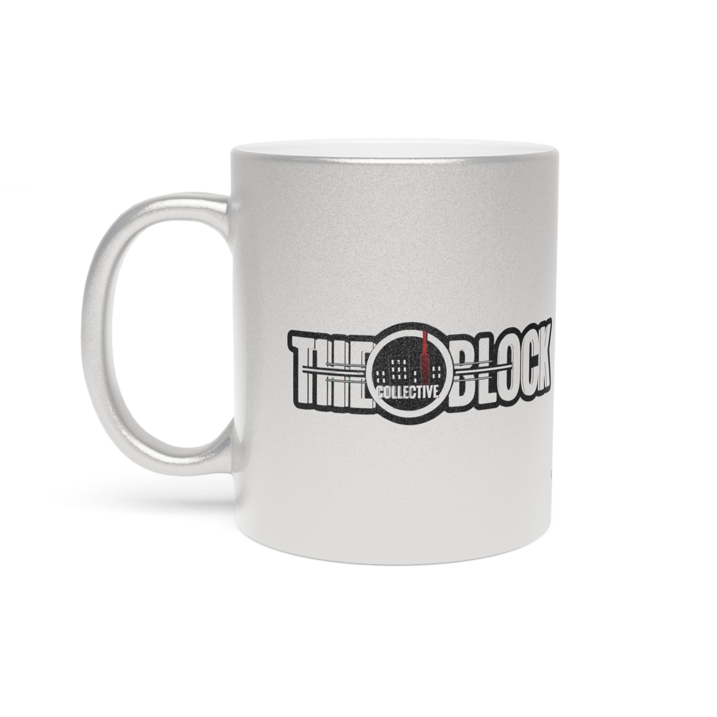 THE BLOCK COLLECTIVE™ Silver Metallic Mug