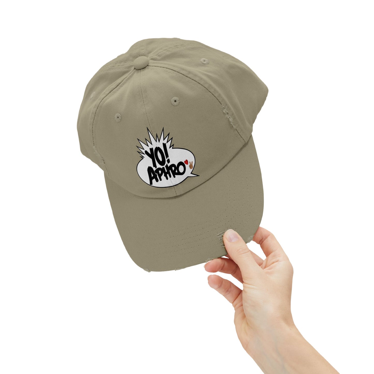 YoAphro❤️✌🏼️Distressed Unisex Cap