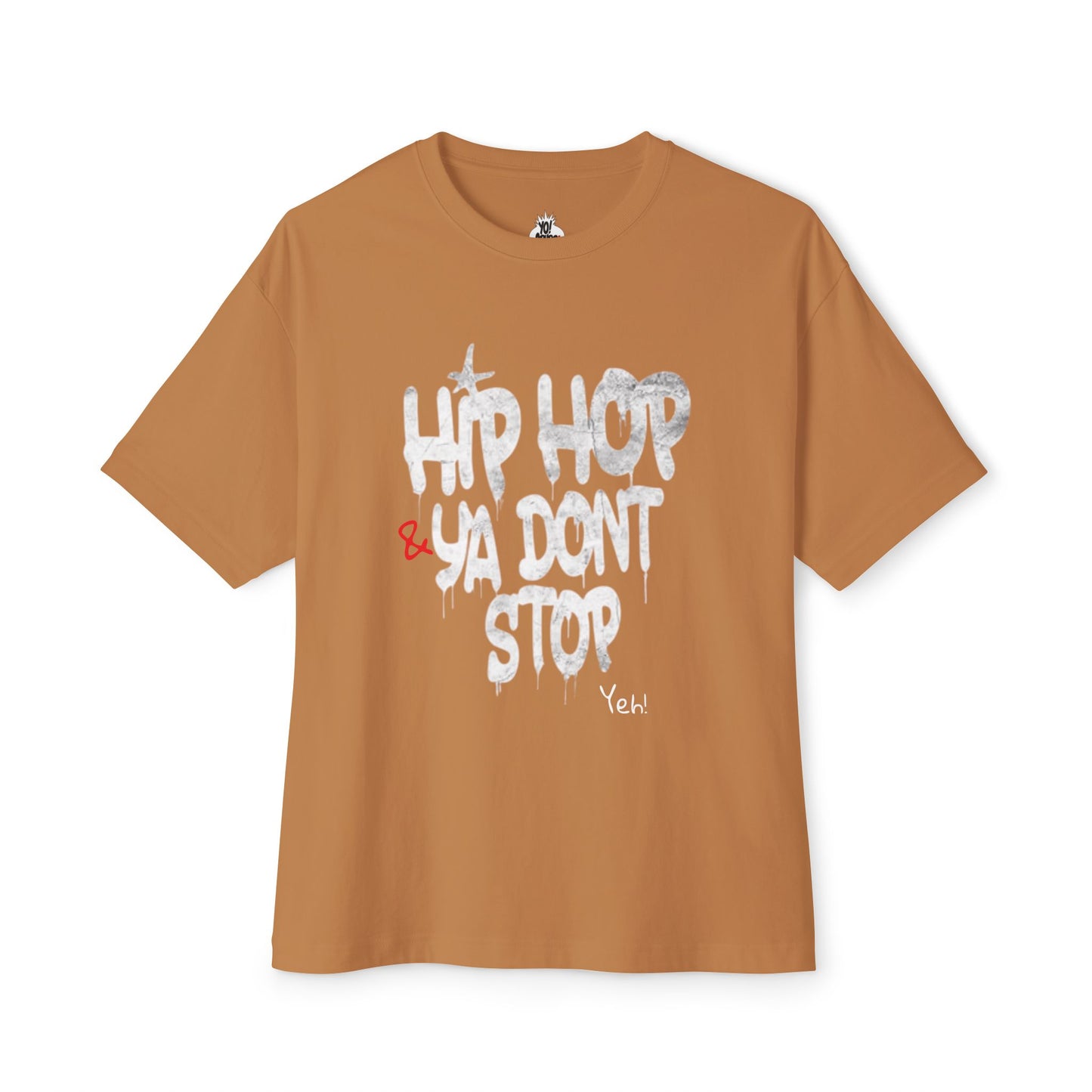 Hip Hop Unisex Oversized Boxy Tee, Streetwear T-Shirt, Music Lover Gift, Casual Style Top, Festival Apparel