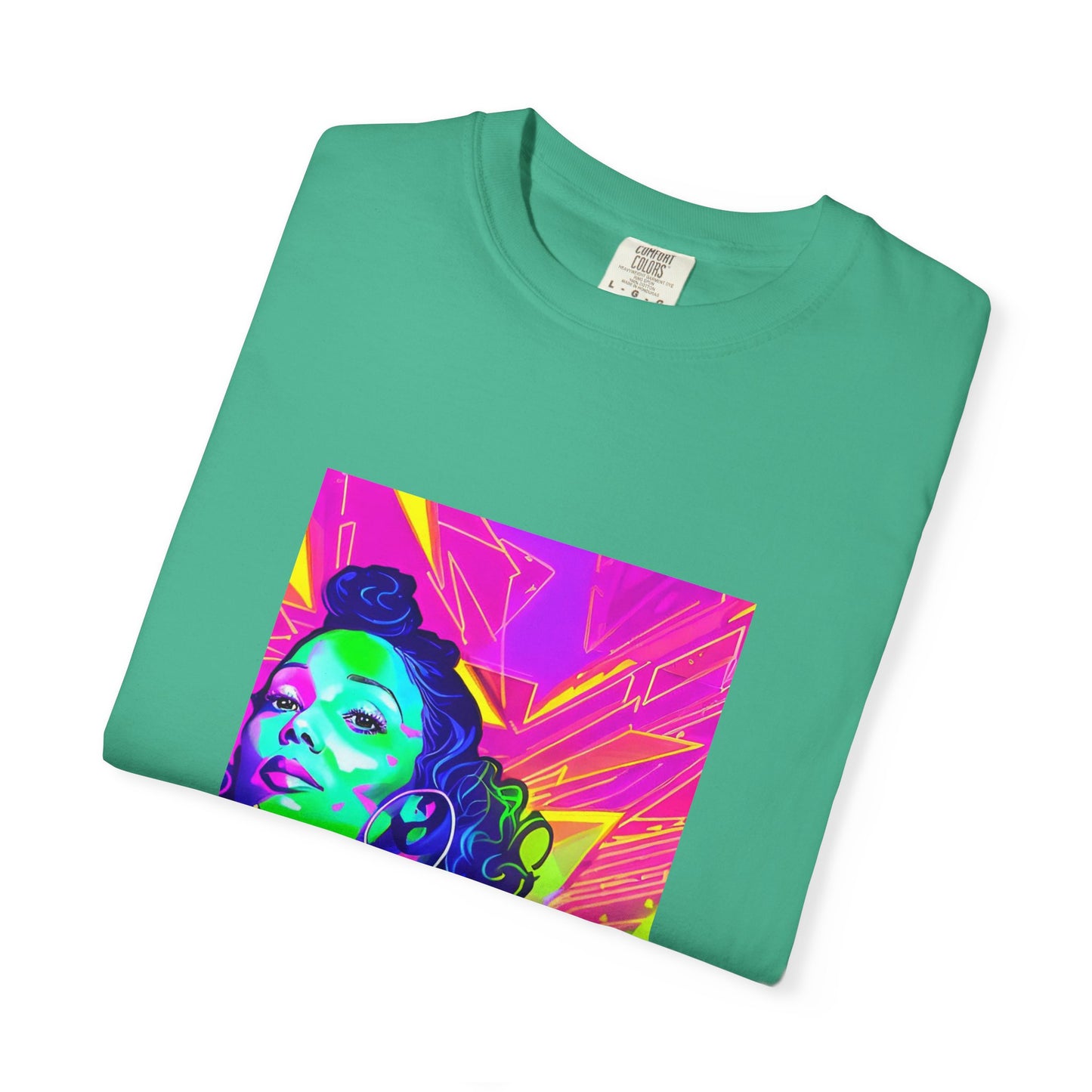Vibrant Graphic Tee: Love & Peace Edition, Unisex T-Shirt, Colorful Apparel, Trendy Streetwear, Unique Gift, Casual Wear