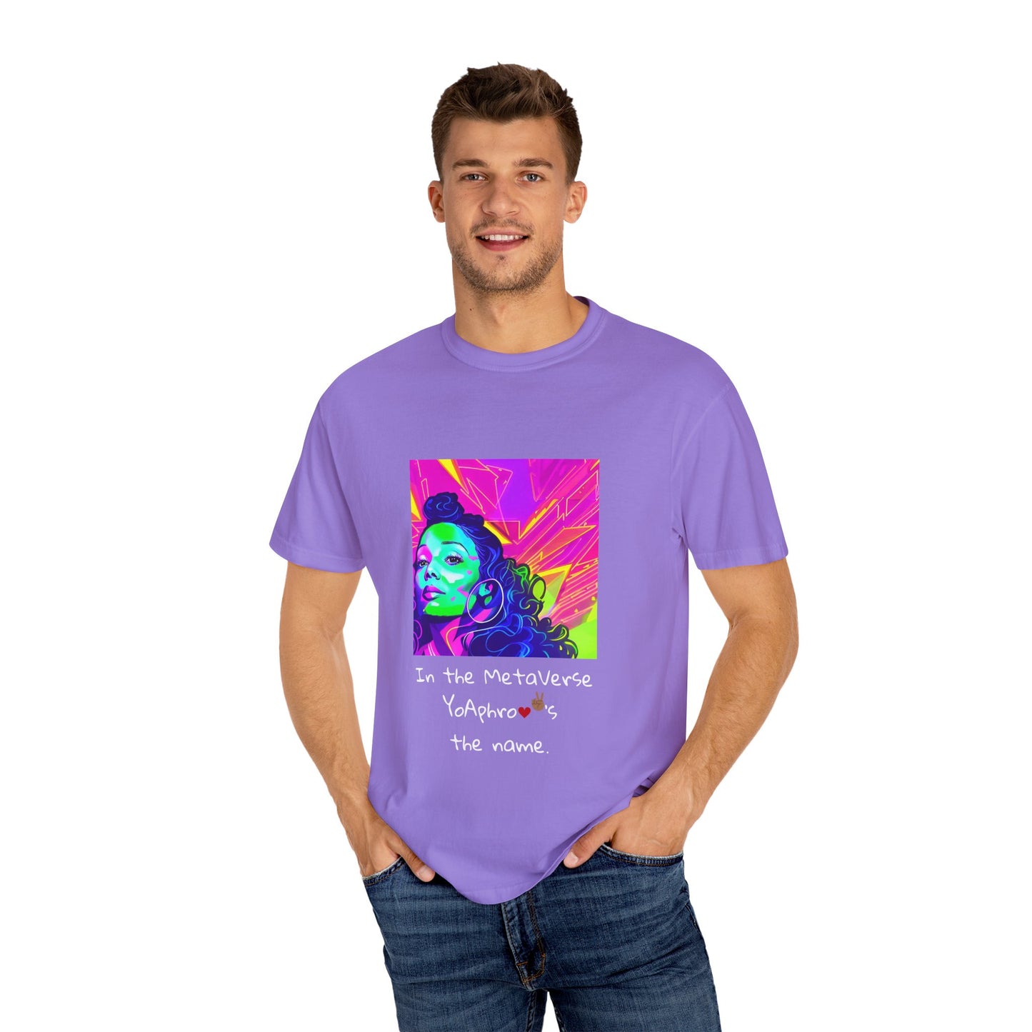 Vibrant Graphic Tee: Love & Peace Edition, Unisex T-Shirt, Colorful Apparel, Trendy Streetwear, Unique Gift, Casual Wear