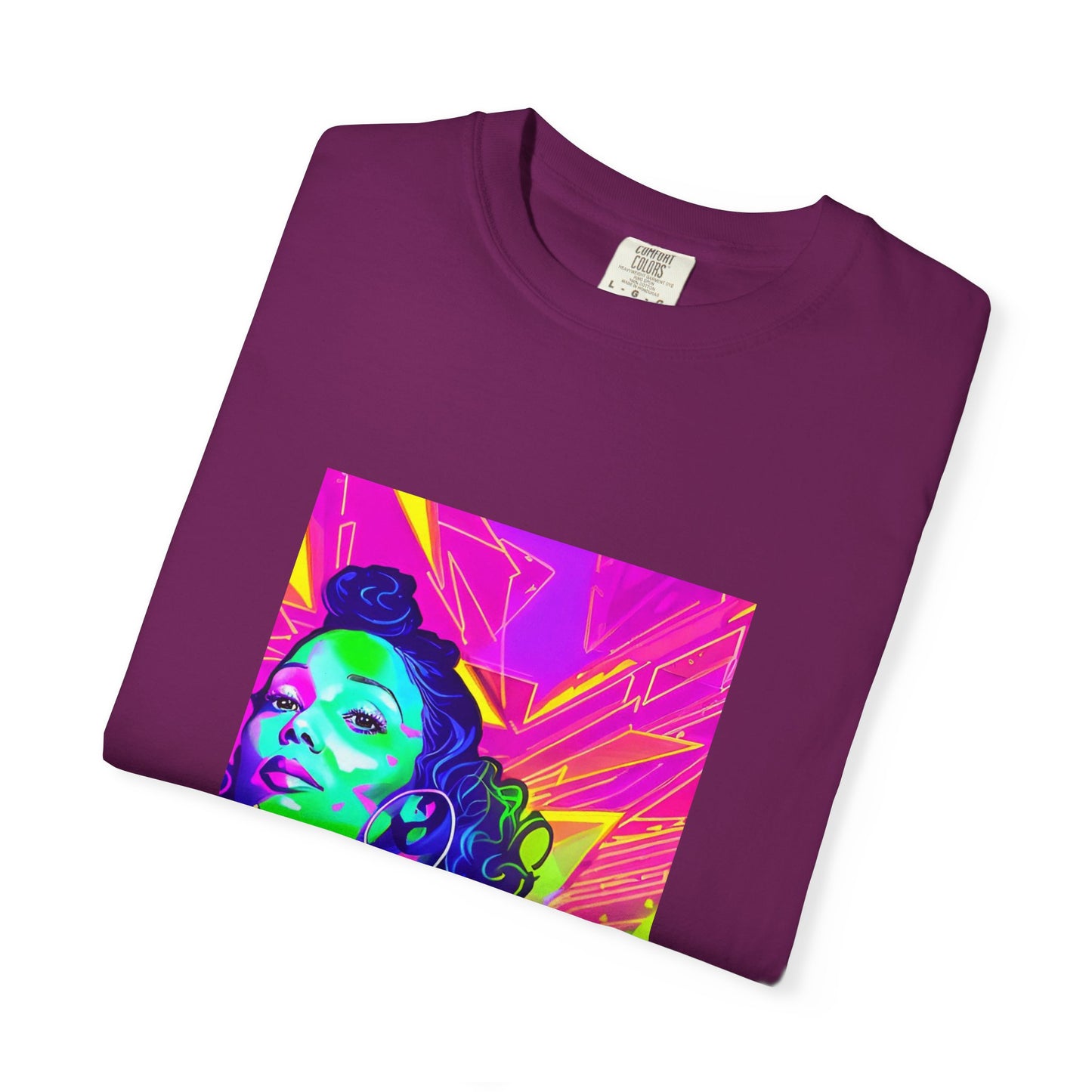 Vibrant Graphic Tee: Love & Peace Edition, Unisex T-Shirt, Colorful Apparel, Trendy Streetwear, Unique Gift, Casual Wear
