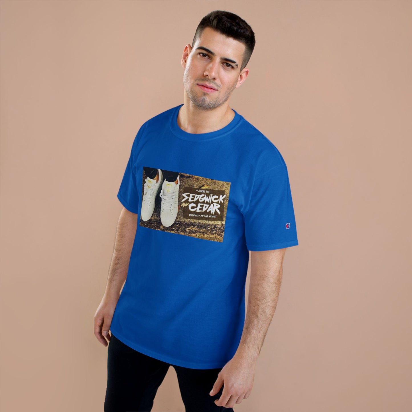 🔥 SEDGWICK & CEDAR CHAMPION TEE! 🔥 Royal Blue