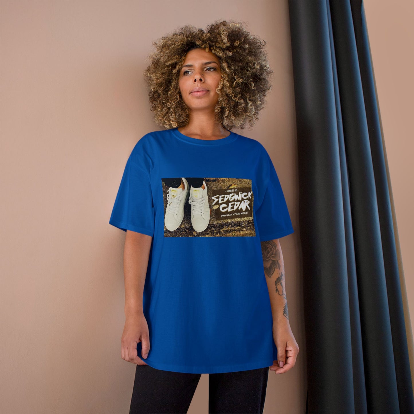 🔥 SEDGWICK & CEDAR CHAMPION TEE! 🔥 Royal Blue