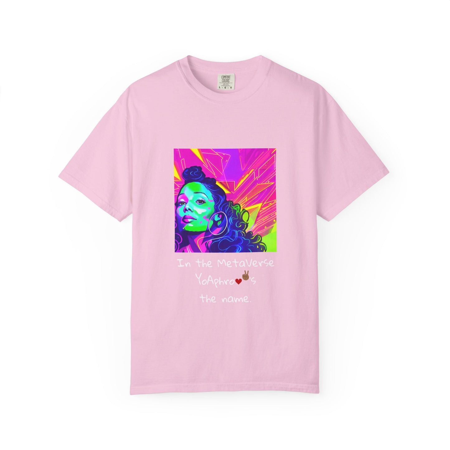 Vibrant Graphic Tee: Love & Peace Edition, Unisex T-Shirt, Colorful Apparel, Trendy Streetwear, Unique Gift, Casual Wear