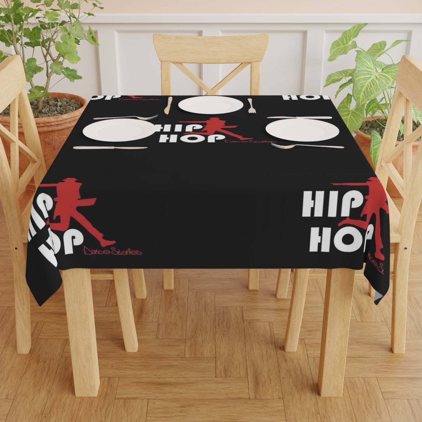 🔥Hip Hop Dance Stories Tablecloth🔥