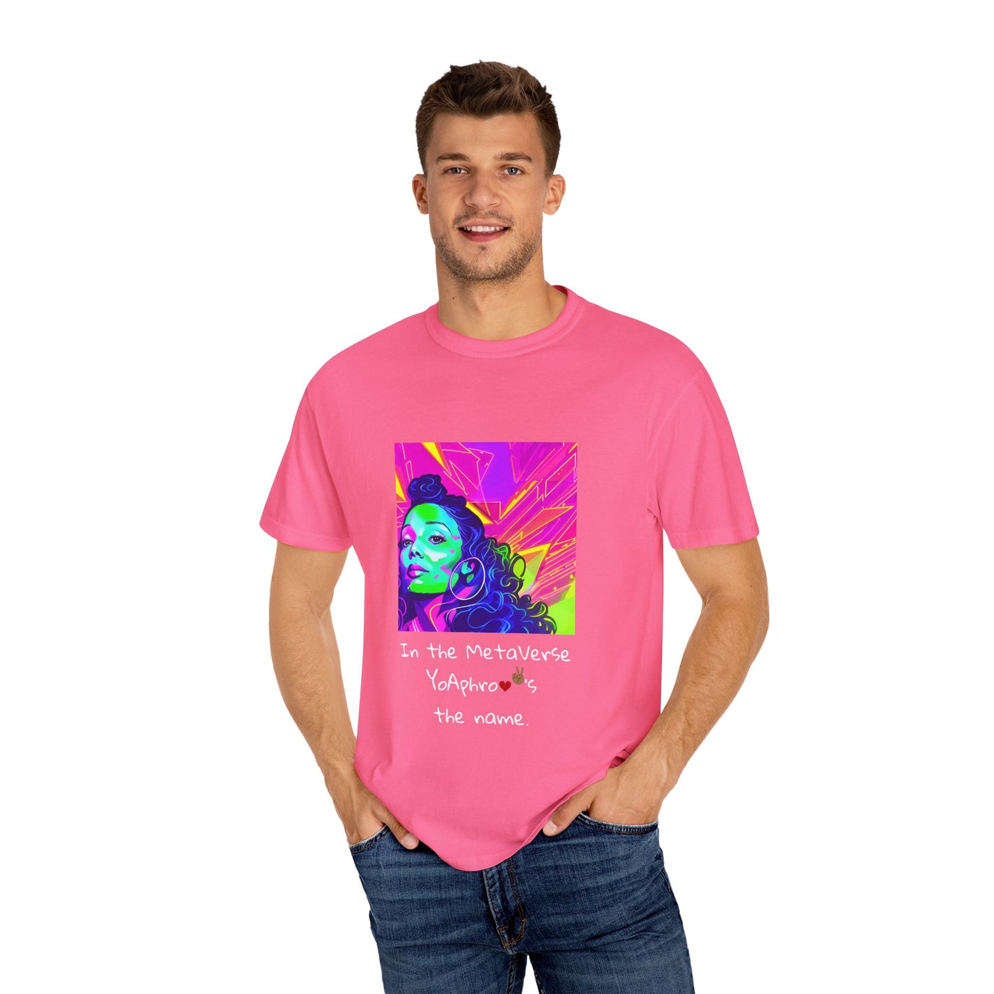 Vibrant Graphic Tee: Love & Peace Edition, Unisex T-Shirt, Colorful Apparel, Trendy Streetwear, Unique Gift, Casual Wear