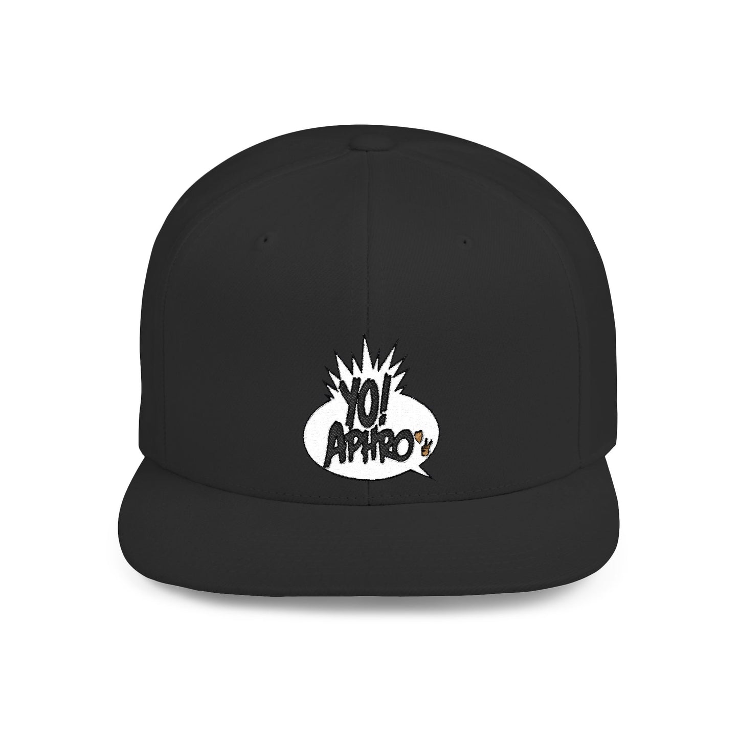 🔥YoAphro Black Snapback Hat – Wear It in Real Life & the Metaverse!🔥