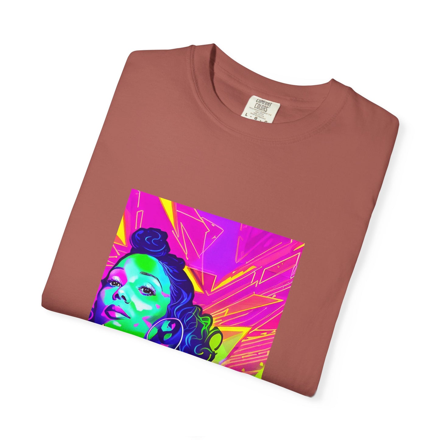 Vibrant Graphic Tee: Love & Peace Edition, Unisex T-Shirt, Colorful Apparel, Trendy Streetwear, Unique Gift, Casual Wear