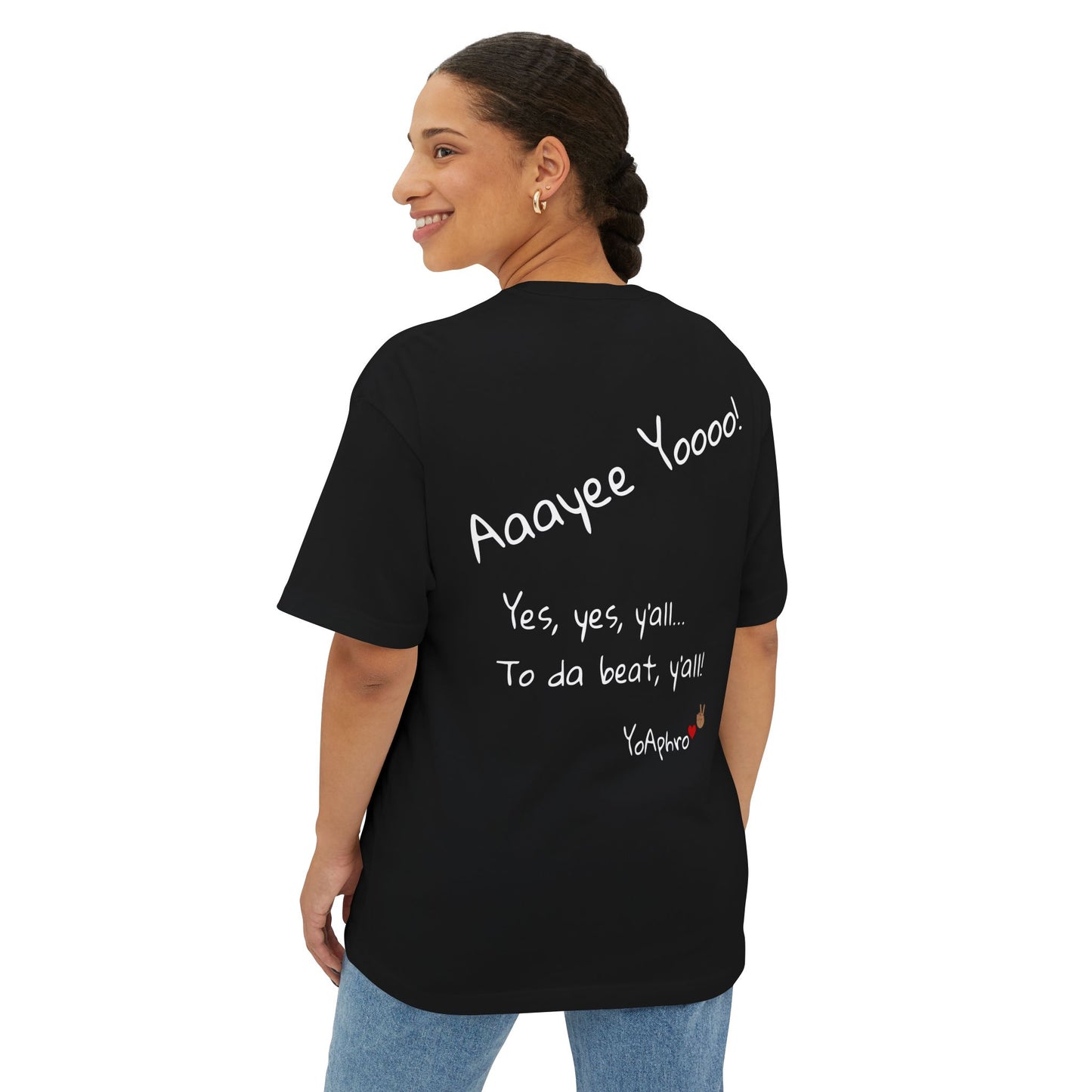 Hip Hop Unisex Oversized Boxy Tee, Streetwear T-Shirt, Music Lover Gift, Casual Style Top, Festival Apparel