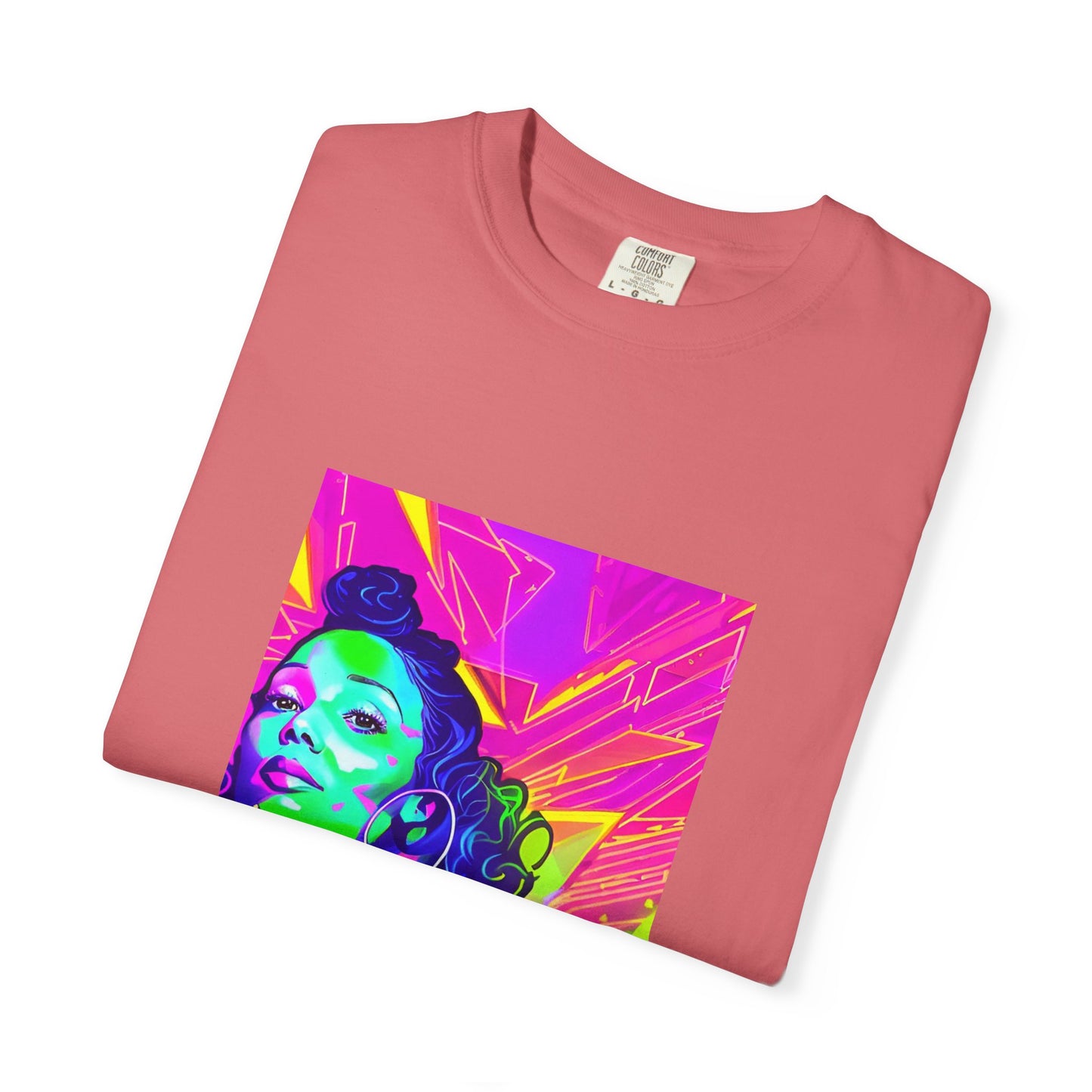 Vibrant Graphic Tee: Love & Peace Edition, Unisex T-Shirt, Colorful Apparel, Trendy Streetwear, Unique Gift, Casual Wear