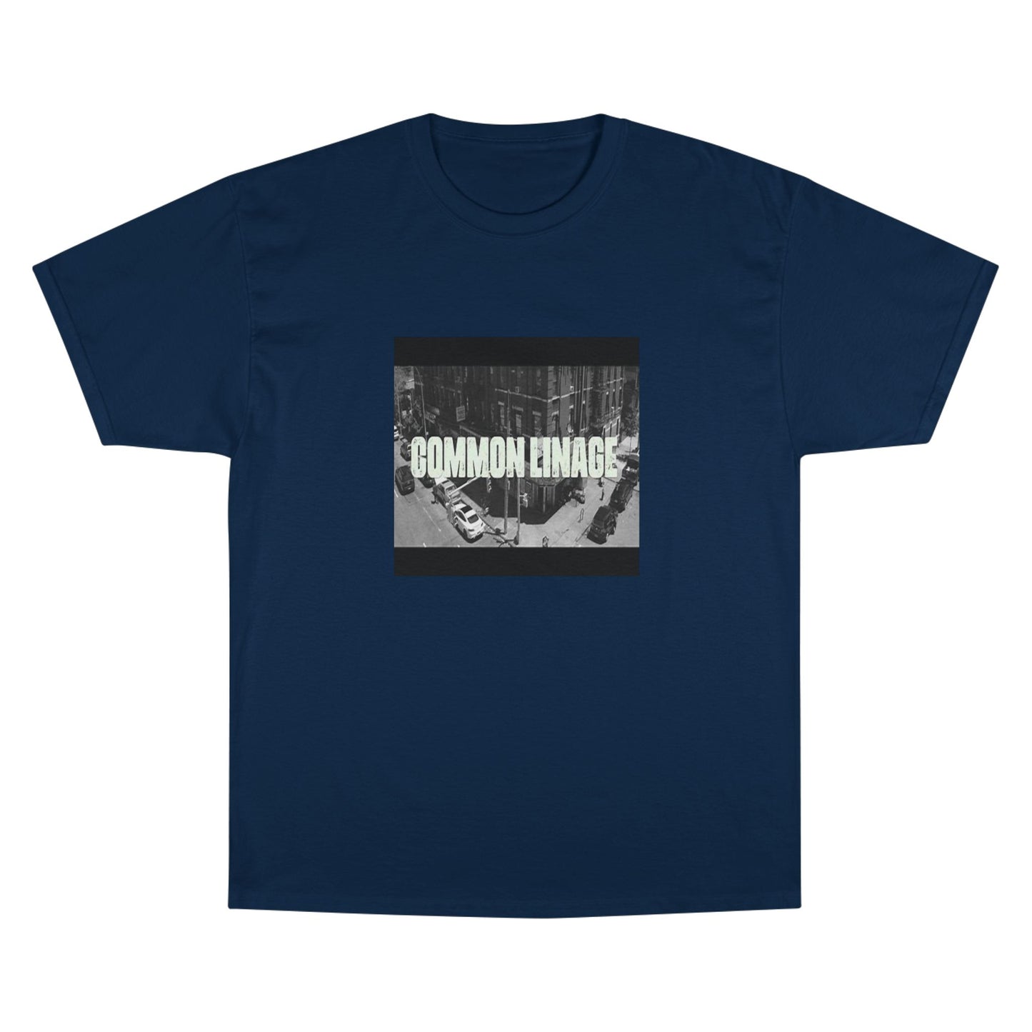 Common Lineage Navy Blue Champion Tee
