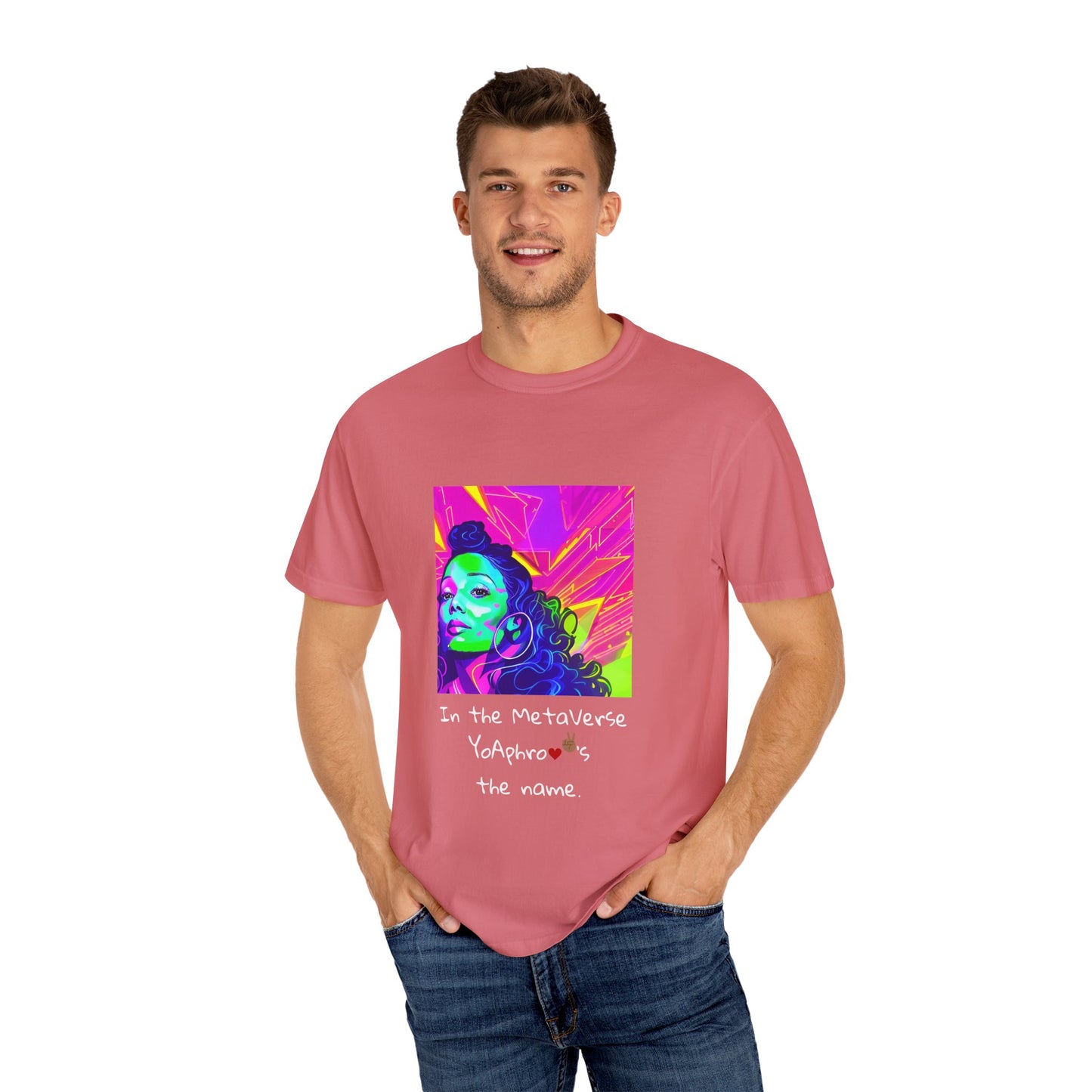 Vibrant Graphic Tee: Love & Peace Edition, Unisex T-Shirt, Colorful Apparel, Trendy Streetwear, Unique Gift, Casual Wear
