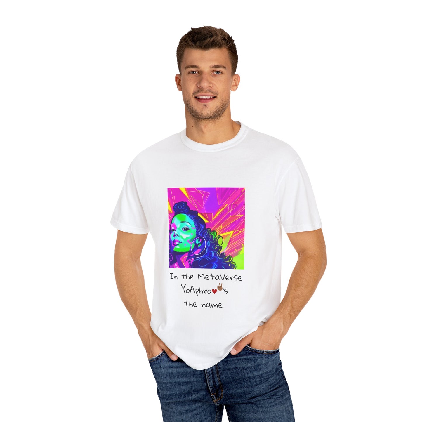 Vibrant Graphic Tee: Love & Peace Edition, Unisex T-Shirt, Colorful Apparel, Trendy Streetwear, Unique Gift, Casual Wear