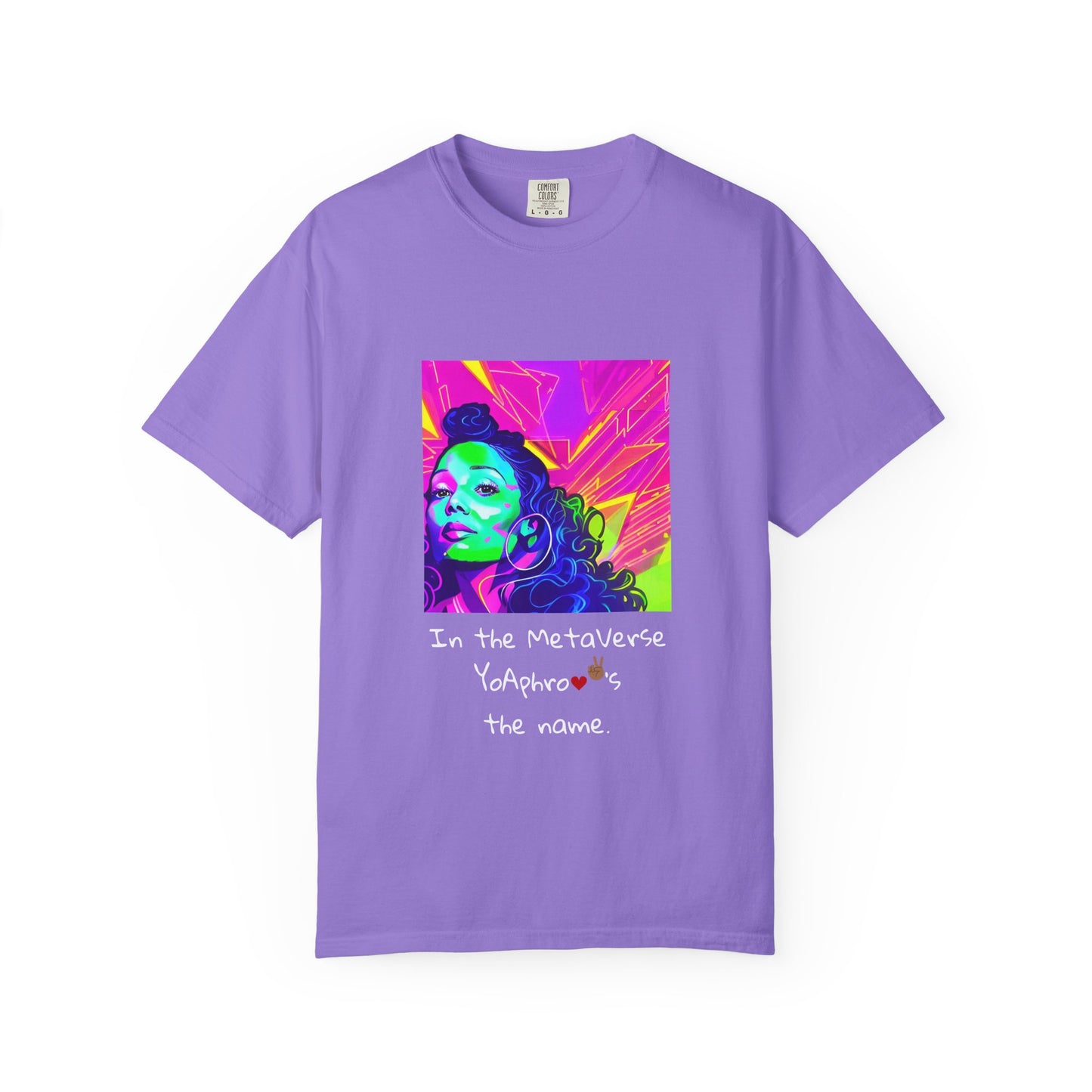 Vibrant Graphic Tee: Love & Peace Edition, Unisex T-Shirt, Colorful Apparel, Trendy Streetwear, Unique Gift, Casual Wear