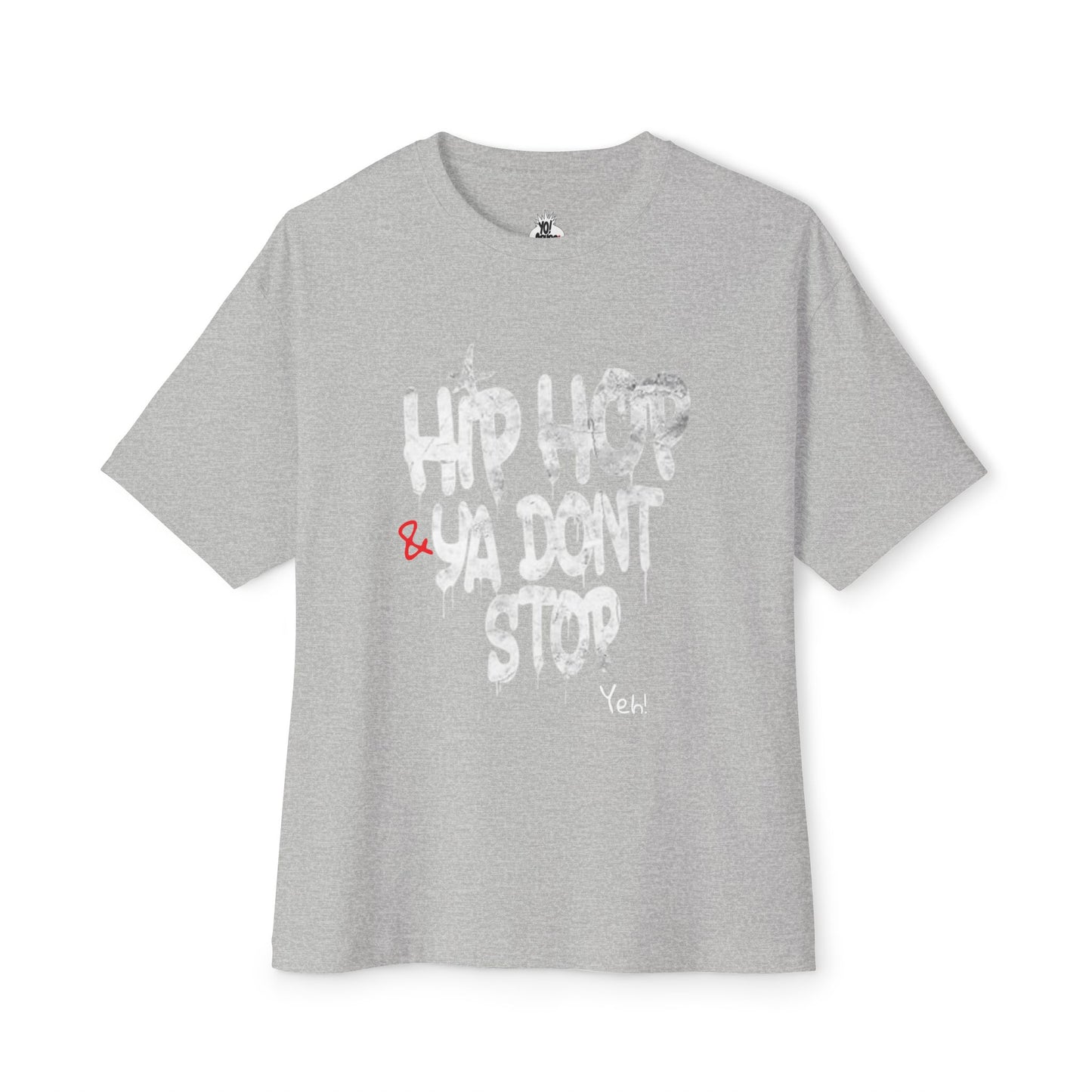 Hip Hop Unisex Oversized Boxy Tee, Streetwear T-Shirt, Music Lover Gift, Casual Style Top, Festival Apparel