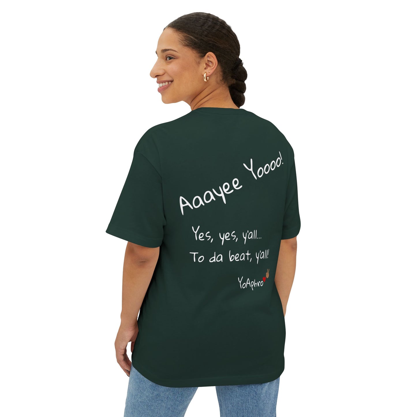 Hip Hop Unisex Oversized Boxy Tee, Streetwear T-Shirt, Music Lover Gift, Casual Style Top, Festival Apparel