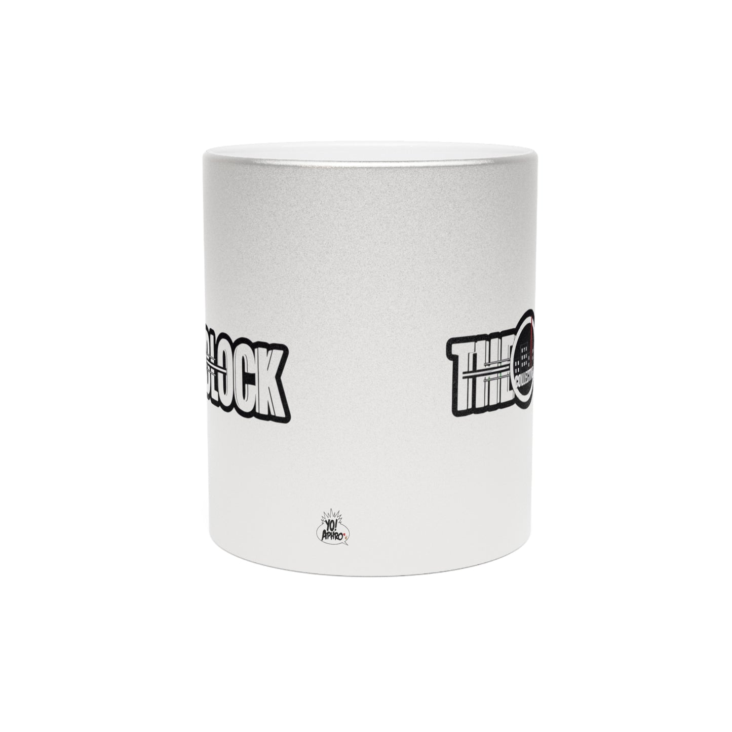 THE BLOCK COLLECTIVE™ Silver Metallic Mug