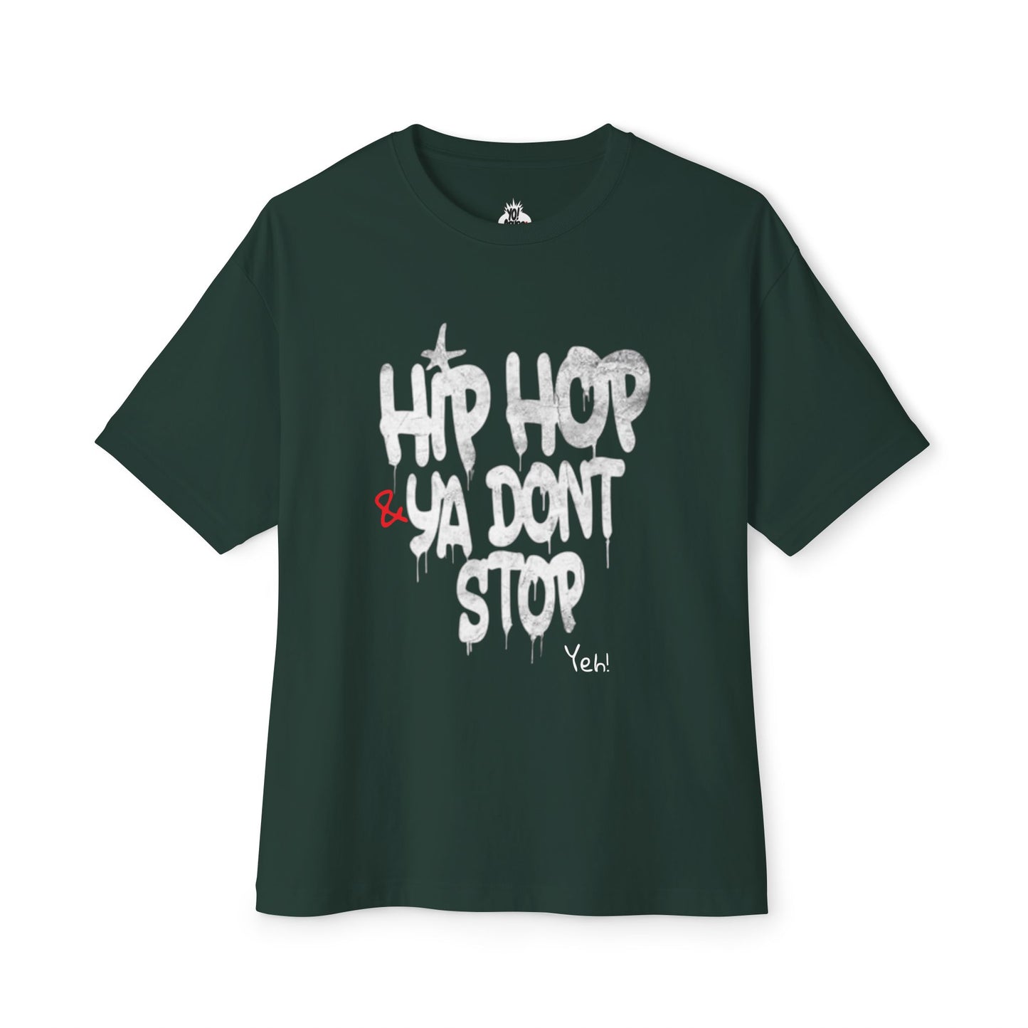 Hip Hop Unisex Oversized Boxy Tee, Streetwear T-Shirt, Music Lover Gift, Casual Style Top, Festival Apparel