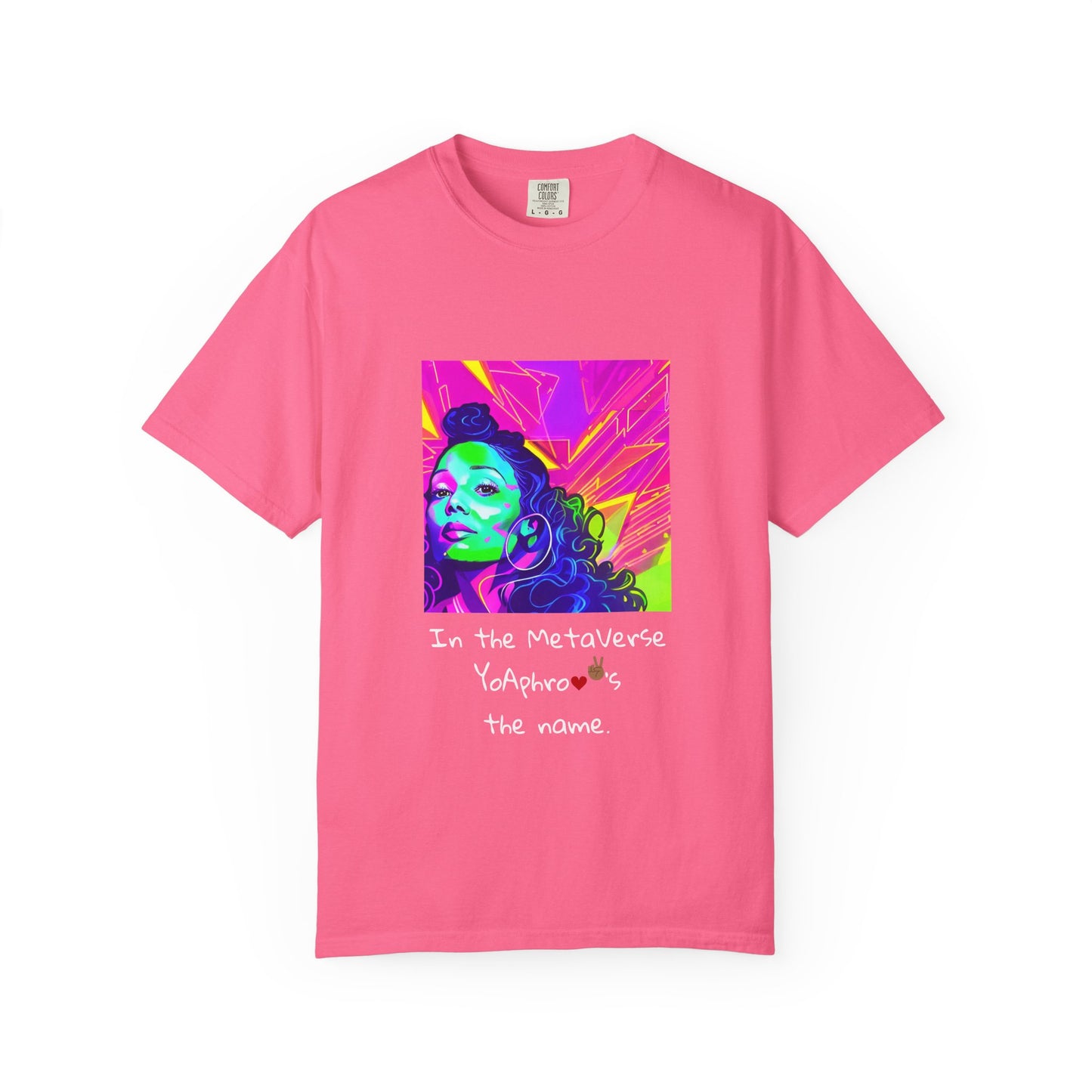 Vibrant Graphic Tee: Love & Peace Edition, Unisex T-Shirt, Colorful Apparel, Trendy Streetwear, Unique Gift, Casual Wear
