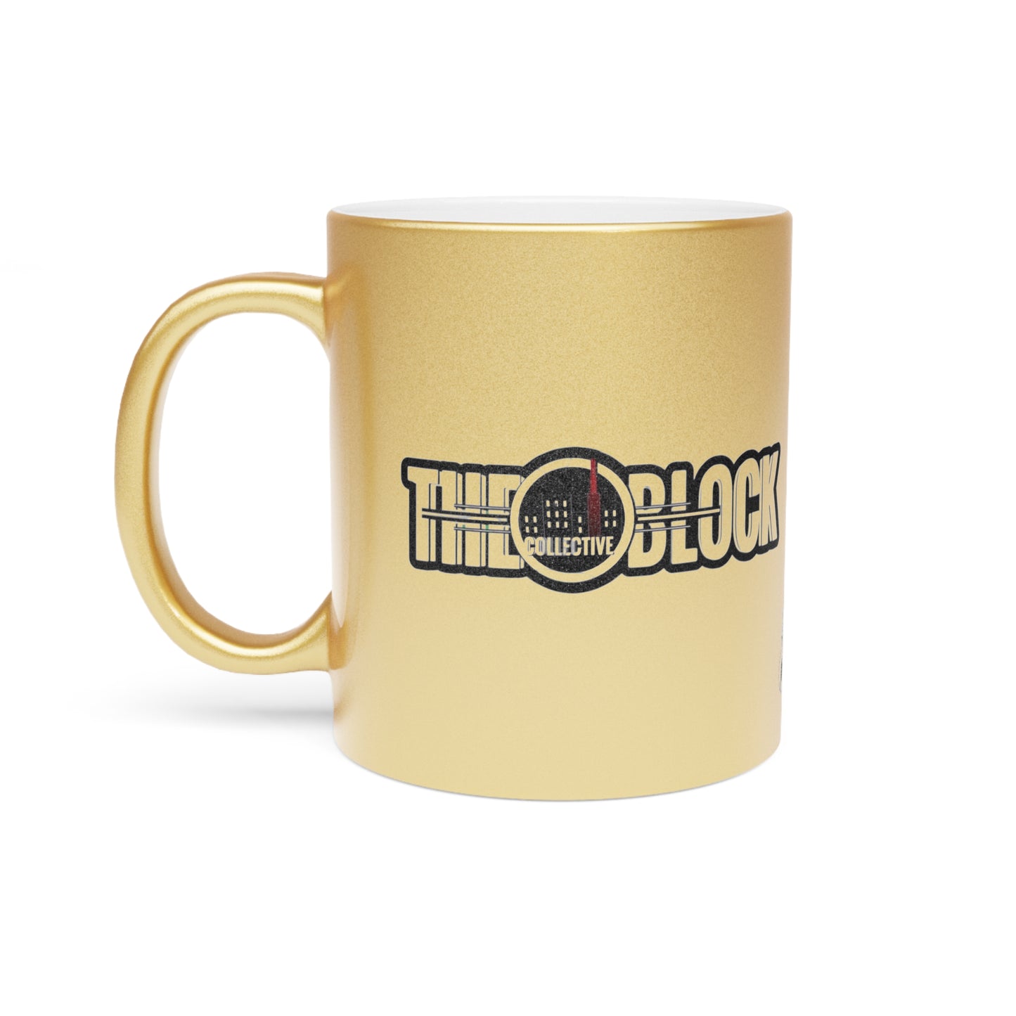 THE BLOCK COLLECTIVE™ Gold Metallic Mug