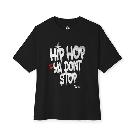 Hip Hop Unisex Oversized Boxy Tee, Streetwear T-Shirt, Music Lover Gift, Casual Style Top, Festival Apparel